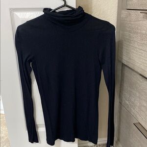 Splendid Black Turtleneck Top